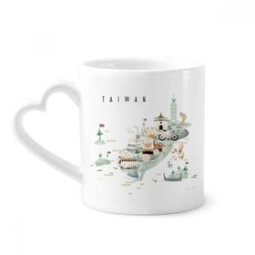Dıythinker 340 ml Güzel Islead Tayvan Seyahat Kahve Kupası