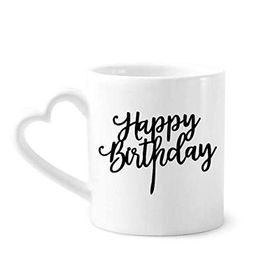 Dıythinker 340 ml Happy Birthday Presents Best Wishes Kahve Kupası