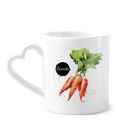 Dıythinker 340 ml Havuç Sebze Lezzetli Sağlıklı Suluboya Kahve Kupası