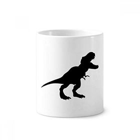 Dıythinker 350 ml 9x8 cm Beyaz Dinozor Kemikleri Tyrannosaurus Rex Seramik Kupa