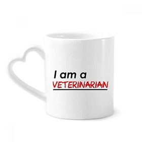 Dıythinker 350 ml Alıntı I Am A Veterinarian Kupaları Seramik Kupa