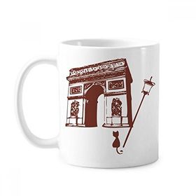 Dıythinker 350 ml Arch Of Triumphal France Paris Simgesi Klasik Kupa