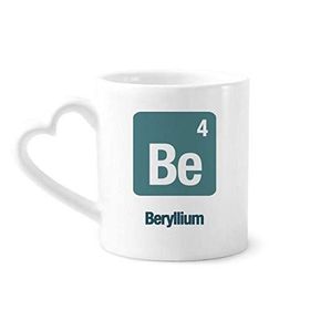 Dıythinker 350 ml Be Beryllium Chemical Element chem Kupaları Seramik Kupa