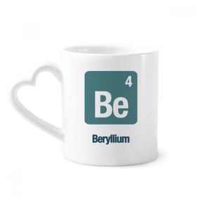 Dıythinker 350 ml Be Beryllium Chemical Element chem Kupaları Seramik Kupa