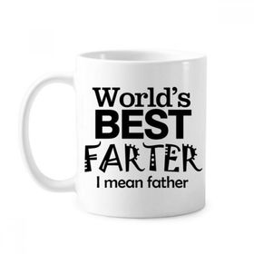 Dıythinker 350 ml Best Father Alıntı Babalar Günü Klasik Kupa Beyaz Çömlekçilik Seramik Kupa