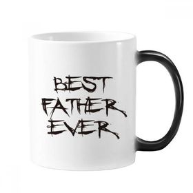 Dıythinker 350 ml Best Father Ever Dad Festival Alıntı Renk Kupa