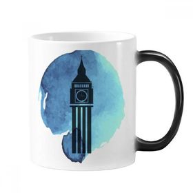 Dıythinker 350 ml Big Ben Londra İngiltere İngiltere Birleşik Krallık Değişen Renk Kupa