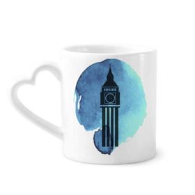 Dıythinker 350 ml Big Ben Londra İngiltere İngiltere Birleşik Krallık Kupaları Seramik Kupa Seramik Kupa