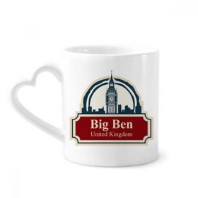 Dıythinker 350 ml Birleşik Krallık Country City Big Ben London UK Kupaları Seramik Kupa