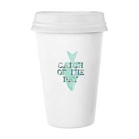 Dıythinker 350 ml Catch Blue Fish Klasik Kupa