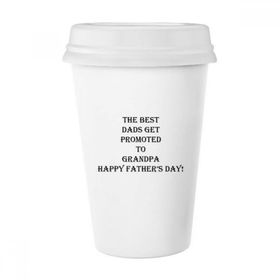 Dıythinker 350 ml Dad Promoted To Grandpa Babalar Festivali Alıntı Klasik Kupa