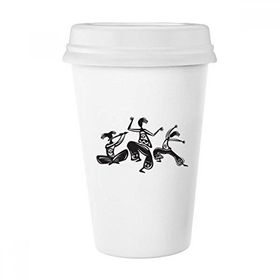 Dıythinker 350 ml Dance People Meksika Totems Meksika Klasik Kupa