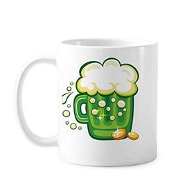Dıythinker 350 ml Dört Yapraklı Yonca Bira İrlanda St.Patrick's Day Klasik Kupa