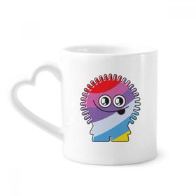 Dıythinker 350 ml Evren ve Uzaylı Gökkuşağı Uzaylı Kupaları Seramik Kupa