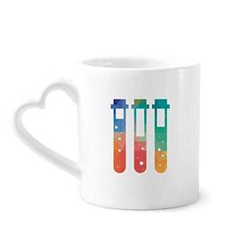 Dıythinker 350 ml Farklı Sıvılar Test Tüpleri Kimya Kupaları Seramik Kupa