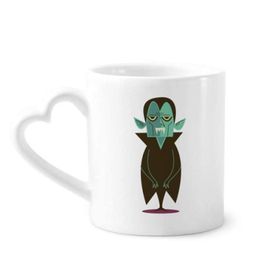 Dıythinker 350 ml Fear Halloween Hayalet Mutlu Kupaları Seramik Kupa