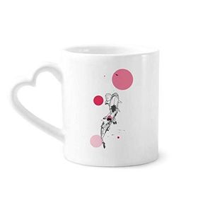 Dıythinker 350 ml Geleneksel Çift Çin Balık Kupaları Seramik Kupa