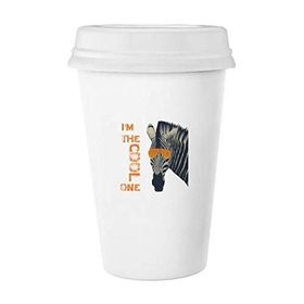Dıythinker 350 ml Güneş Gözlüğü Zebra Havalırengi Hayvan Klasik Kupa