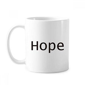 Dıythinker 350 ml Hope Kelime İlham Verici Sözler Klasik Kupa