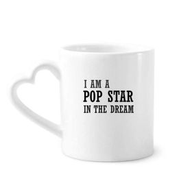 Dıythinker 350 ml I Am A Pop Star In The Dream Kupaları Seramik Kupa