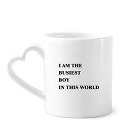 Dıythinker 350 ml I Am The Busiest Boy Kupaları Seramik Kupa