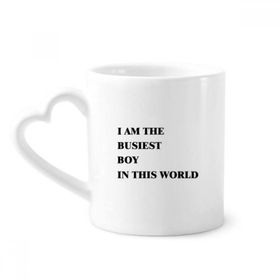 Dıythinker 350 ml I Am The Busiest Boy Kupaları Seramik Kupa