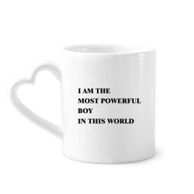Dıythinker 350 ml I Am The Powerful Boy Kupaları Seramik Kupa