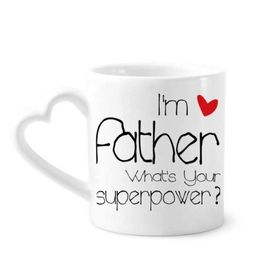 Dıythinker 350 ml I'm a Father What's your Superpower Kupaları Seramik Kupa