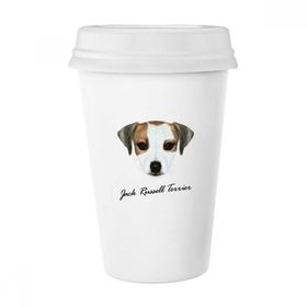 Dıythinker 350 ml Jack Russell Terrier Köpek Evcil Hayvan Klasik Kupa