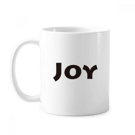 Dıythinker 350 ml Joy Word İlham Verici Sözler Klasik Kupa