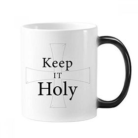 Dıythinker 350 ml Keep It Holy İncil Sözü Shabbath Renk Kupa