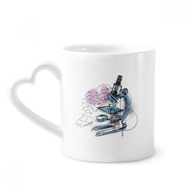 Dıythinker 350 ml Kimya Kowledge Mikroskop Kupaları Seramik Kupa