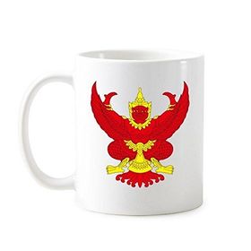 Dıythinker 350 ml Kingdom Of Tayland Geleneksel Gümrük Kültürü Efsane Tanrı Garuda Heykeli Sanat İllüstrasyonu Klasik Kupa