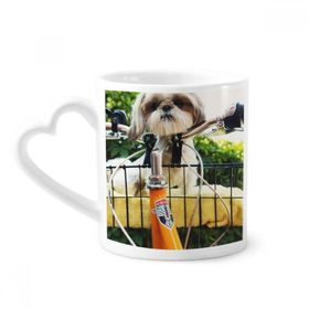 Dıythinker 350 ml Köpek Evcil Hayvan Sevimli Fotoğraf Kupaları Seramik Kupa