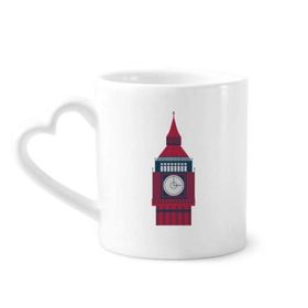 Dıythinker 350 ml Kulesi Big Ben Birleşik Krallık Simgesi Bayrağı Kupaları Seramik Kupa