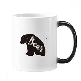 Dıythinker 350 ml Kutup Ayısı ve Beyaz Hayvan Değişen Renk Kupa