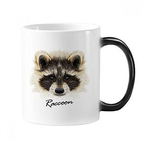 Dıythinker 350 ml Little Mischievousrengi Rakun Hayvan Renk Kupa