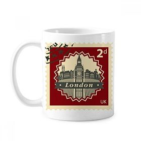 Dıythinker 350 ml Londra Big Ben Damga Silüeti Britanya İngiltere Klasik Kupa