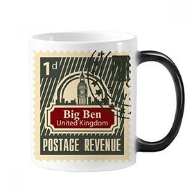 Dıythinker 350 ml Londra Big Ben Posta Geliri Birleşik Krallık Birleşik Krallık Uk Değişen Renk Kupa