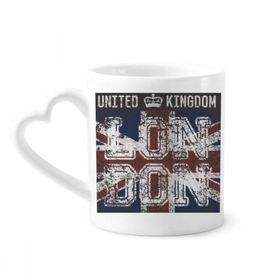 Dıythinker 350 ml Londra İngiltere İngiltere Birleşik Krallık Bayrağı İşareti Kupaları Seramik Kupa