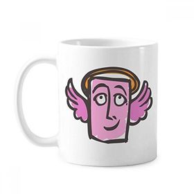 Dıythinker 350 ml Melek Soyut Yüz Eskiz İfadeleri Online Sohbet Klasik Kupa