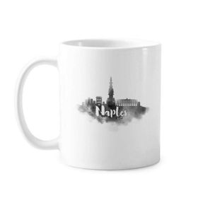 Dıythinker 350 ml Naples İtalya Mürekkep Şehir Klasik Kupa