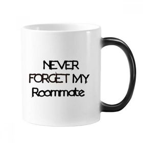 Dıythinker 350 ml Never Forget My Roommate Mezuniyet Sezonu Değişen Renk Kupa