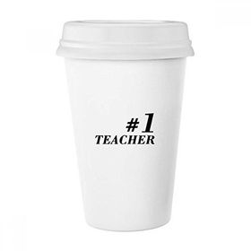 Dıythinker 350 ml Number.1 Öğretmen Öğrenci Alıntı Klasik Kupa