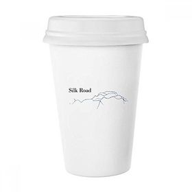 Dıythinker 350 ml Old Age Journey To The Silk Road Map Klasik Kupa