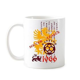 Dıythinker 350 ml Orta Çağ Kültür Ejderha Futbol Ligi Totem Sanat İllüstrasyon Desen Klasik Kupa