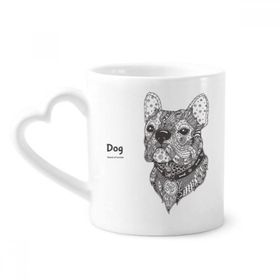 Dıythinker 350 ml Paint Run Dog Friend Company Kupaları Seramik Kupa