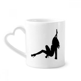 Dıythinker 350 ml Pipe Dance Performance Dansçı Kupaları Seramik Kupa