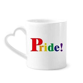 Dıythinker 350 ml Pride LGBT Gökkuşağı Homo Kupaları Seramik Kupa