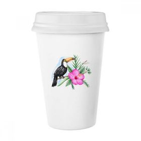 Dıythinker 350 ml Ramphastos Toco Tropik Kuş Klasik Kupa